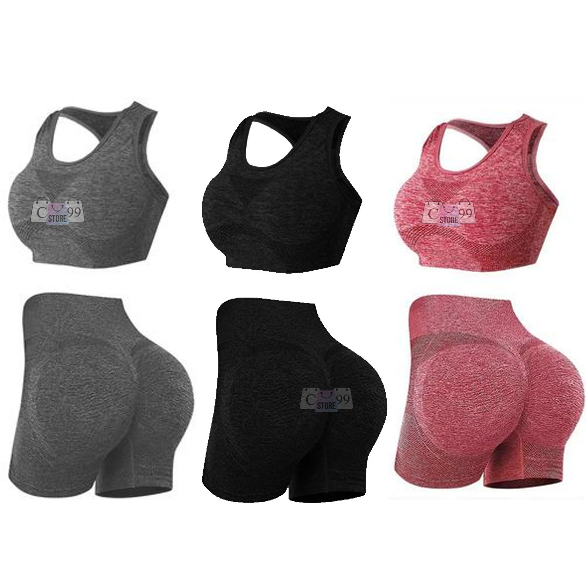 Miniatura 7 de Conjunto Deportivo Short y Top  3x2